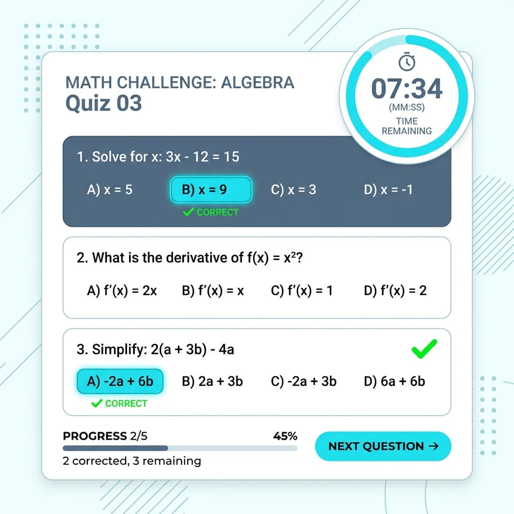 Exams Mockup